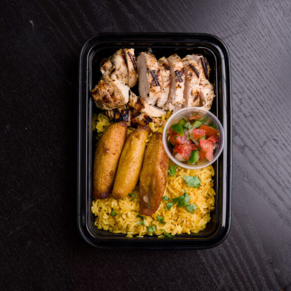 Pollo Asado Plantains